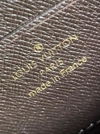 WALLET ON CHAIN LILY 20 IN BROWN MONOGRAM CANVAS GOLD HARDWARE