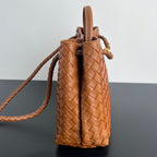 GROSSER ANDIAMO 32 AUS GEBRANNTEM ORANGEN LAMMFELL