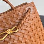 GROSSER ANDIAMO 32 AUS GEBRANNTEM ORANGEN LAMMFELL