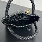 MINI TOSCA 20 IN SCHWARZEM KALBSLEDER