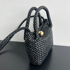 MINI TOSCA 20 IN SCHWARZEM KALBSLEDER