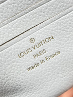 WALLET ON CHAIN IVY 23 IN WHITE PINK MONOGRAM EMPREINTE LEATHER