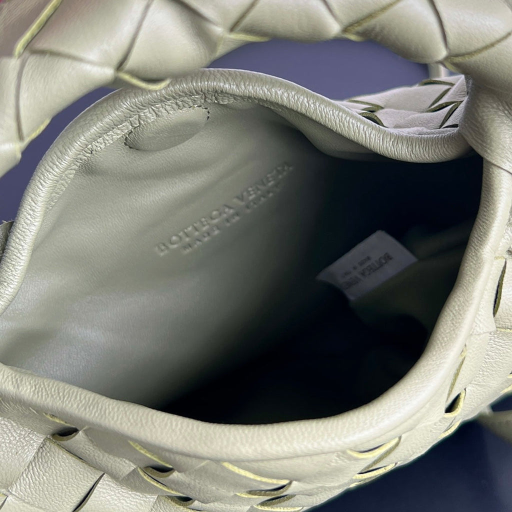 MINI HOP 25 IN TRAVERTINE CALFLEDER