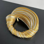 MINI JODIE 28-TEIL IN GOLD MIX SILBER LAMMLEDER