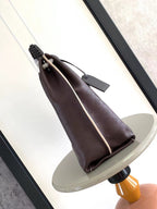 CARMEL 40 IN ROYAL RUBY MONOGRAM PERFORATED CALFSKIN