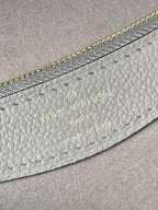 DIANE 23 IN TOURTERELLE WHITE MONOGRAM EMPREINTE LEATHER