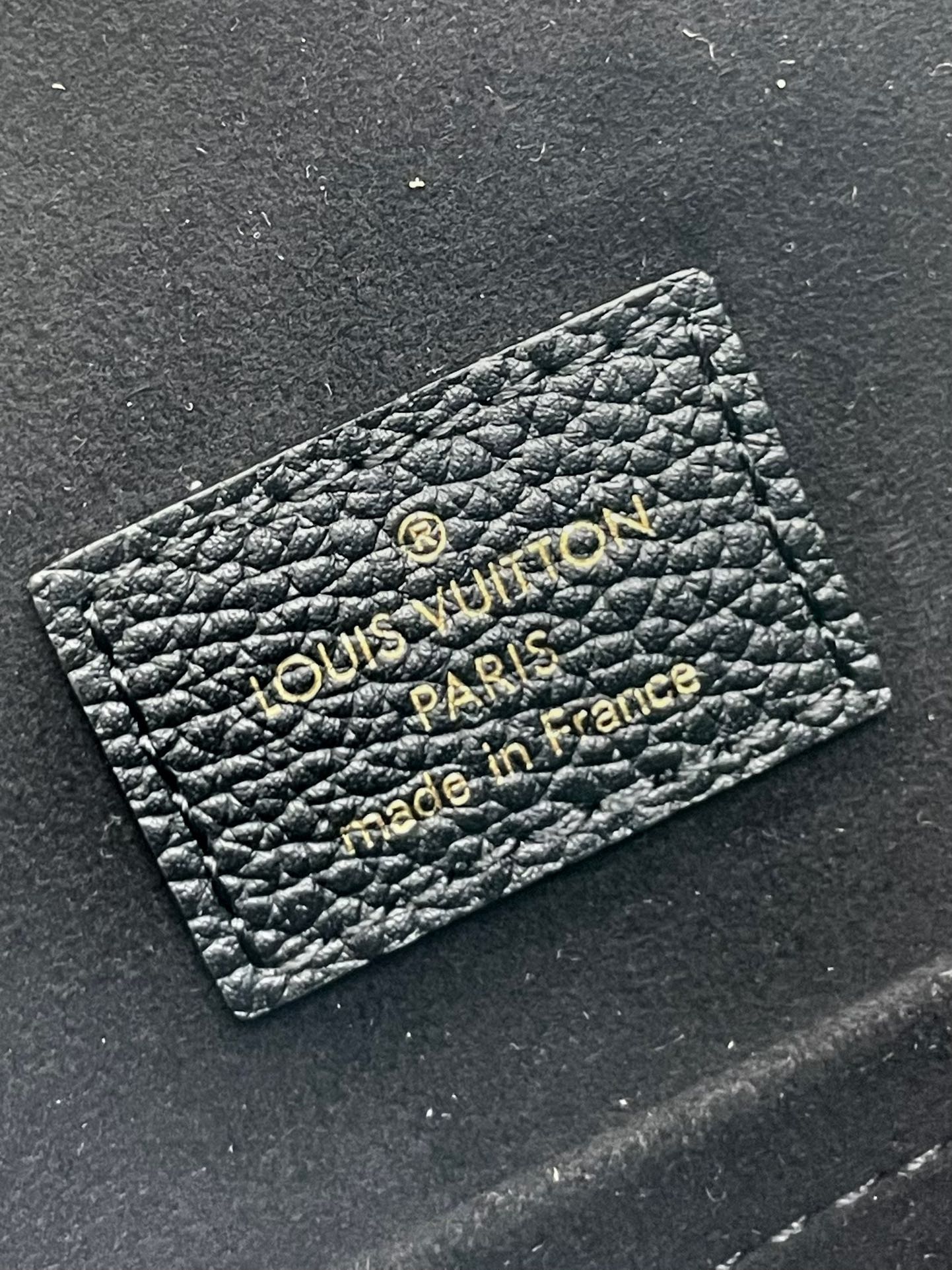 Backup-Rucksack 22 Zoll, schwarz, Monogram Empreinte Leder