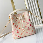 NÉONOÉ BB 20 IN SUNRISE AQUARELLE MONOGRAM EMPREINTE LEATHER