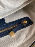 MEDIUM D-VIBE BOWLING BAG 25 BLUE JACQUARD