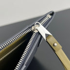 GROSSE KASSETTENTASCHE 35 IN FORELLE GRAUES KALBSLEDER