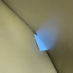 GROSSE KASSETTENTASCHE 35 IN FORELLE GRAUES KALBSLEDER