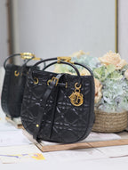 MINI 27 NOLITA TASCHE IN SCHWARZEM MACROCANNAGE-KALBSTLEDER