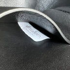 Konzerttasche 18 in schwarzem Lammleder