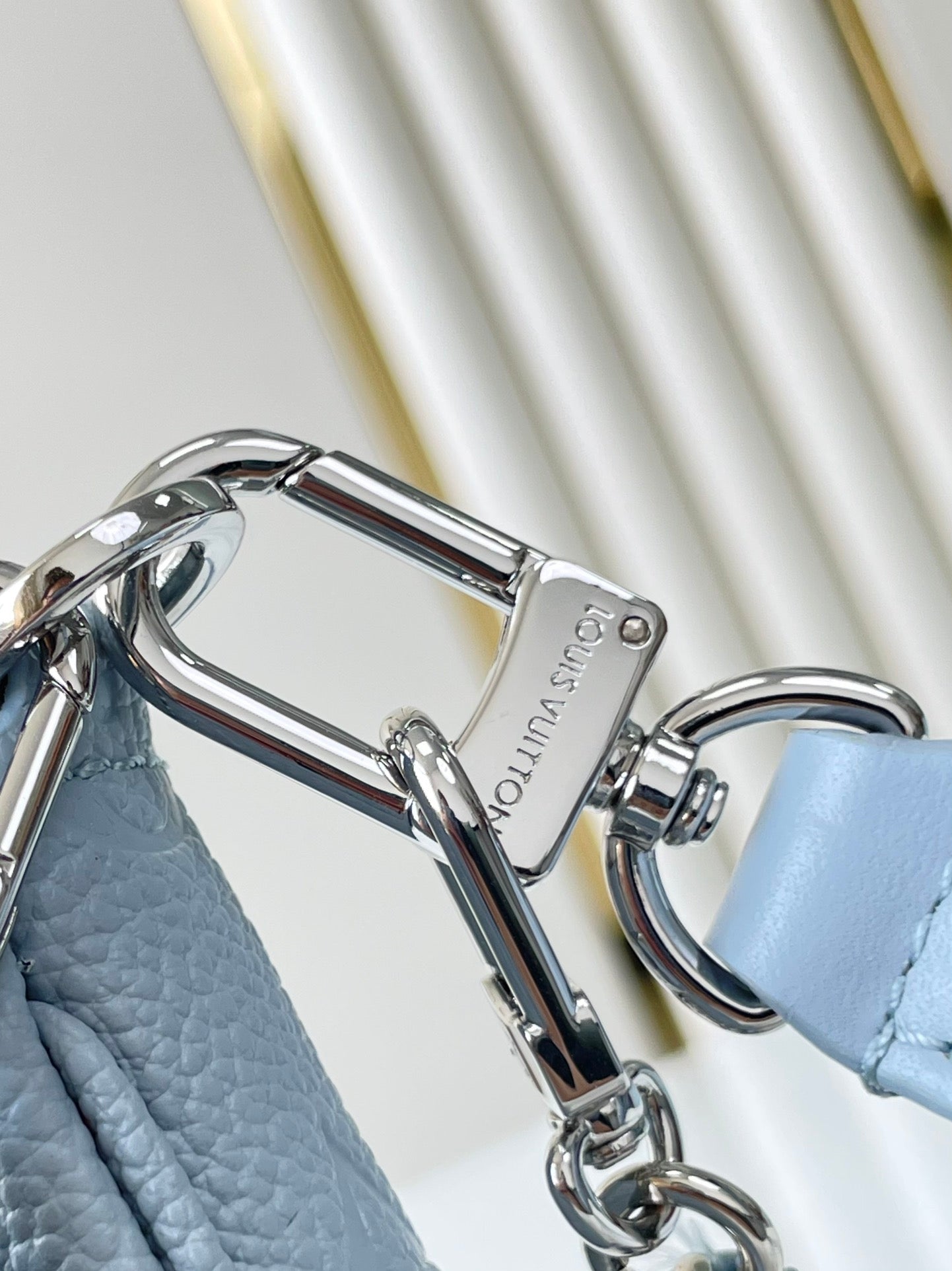 MULTI-POCHETTE-ACCESSOIRES 24 AUS BEAU-BLAUEM MONOGRAM-EMPREINTE-LEDER