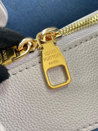 BELLA TOTE 32 IN BLUME PERFORATED CALFLEDER GOLDENE HARDWARE