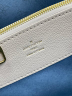 BELLA TOTE 32 IN BLUME PERFORATED CALFLEDER GOLDENE HARDWARE