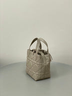 MINI TOUJOURS BUCKET BAG 18 IN BEIGE CANNAGE CALFSKIN
