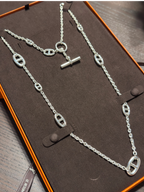[⭐JeweliWhal]Classic Silver Sweater Chain