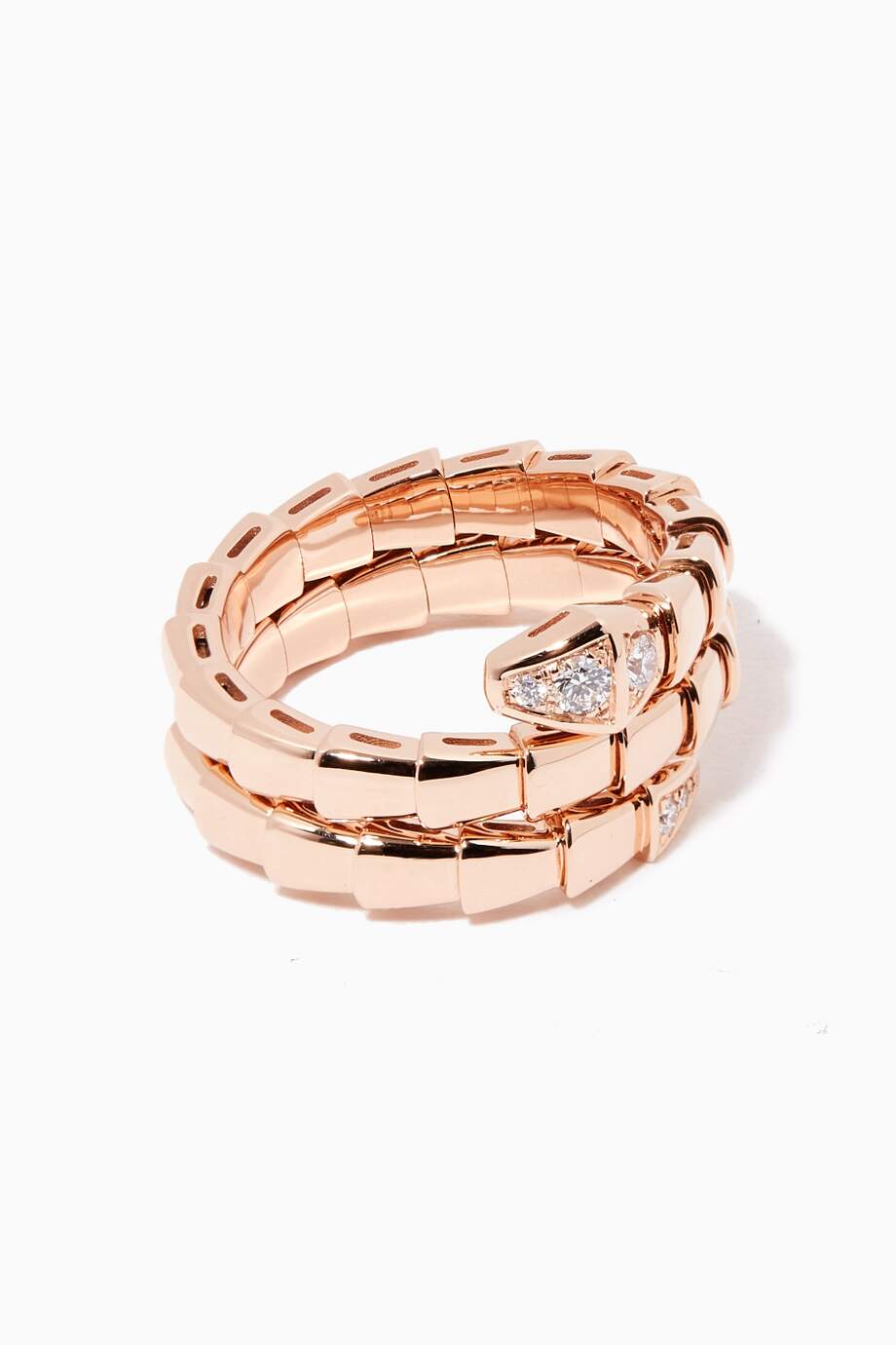 ¡®Jewelicorn¡¯SERPENTS DOUBLE ROW DIAMOND RING