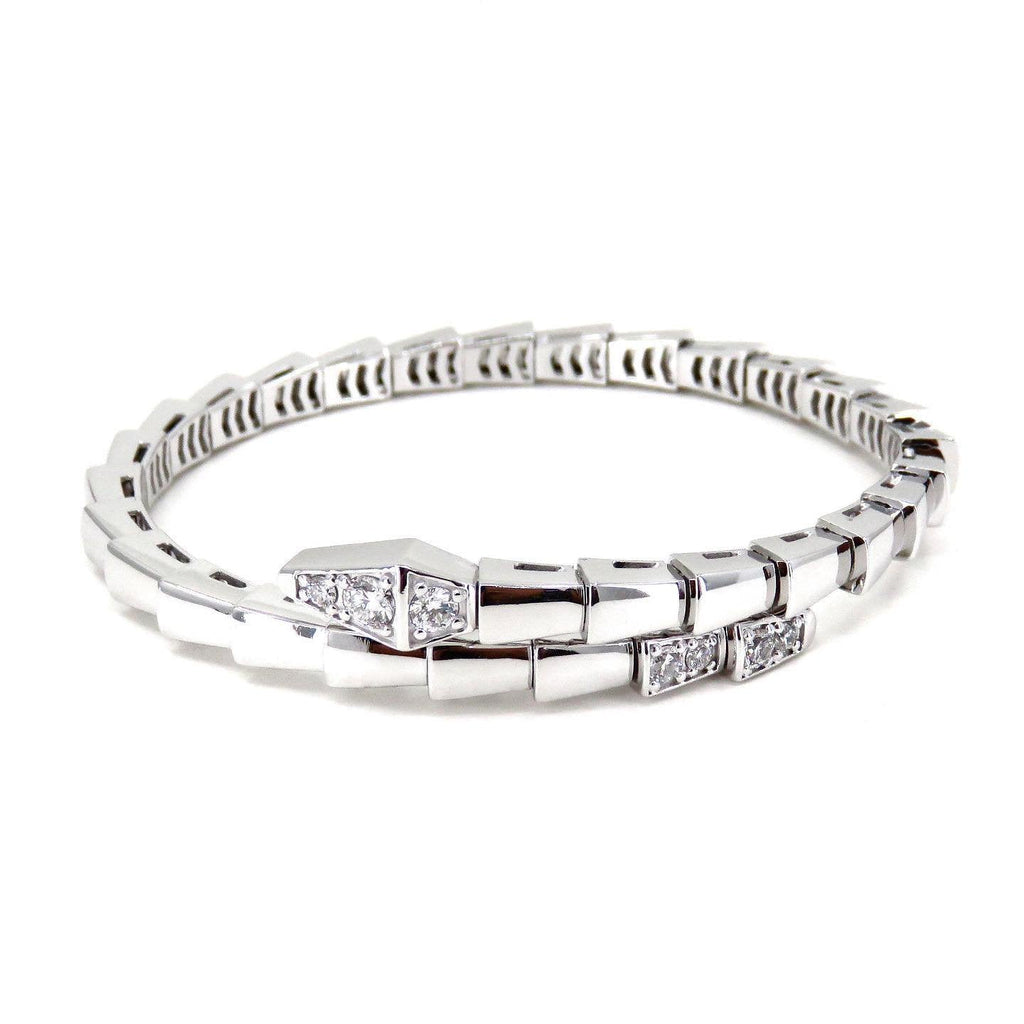 ¡®Jewelicorn¡¯SERPENTI BRACELET DIAMONDS SILVER