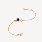 ¡®Jewelicorn¡¯ZERO 1 SOFT PINK GOLD AND BLACK CERAMIC BRACELET