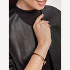 ¡®Jewelicorn¡¯ZERO 1 PINK GOLD WITH BLACK CERAMIC BRACELET