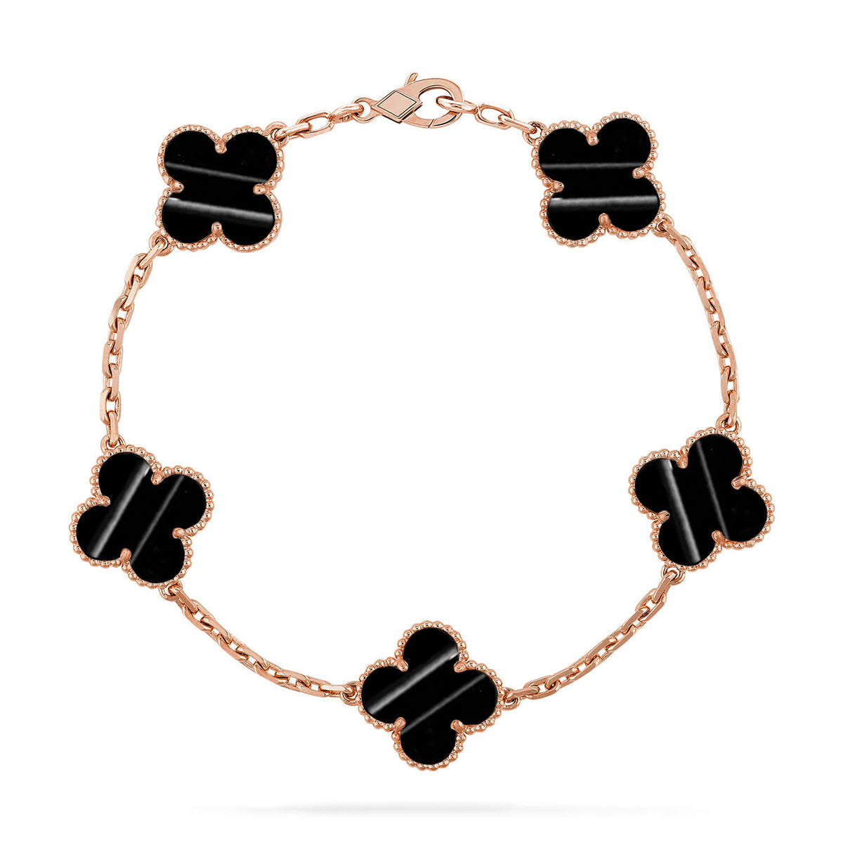 [⭐JeweliWhal] CLOVER 5 MOTIF PULSAR STONE BRACELET COLLECTION