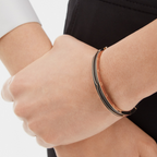 ¡®Jewelicorn¡¯ZERO 1 PINK GOLD WITH MATTE BLACK CERAMIC BRACELET