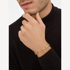 ¡®Jewelicorn¡¯ZERO 1 SPIRAL AND PAVED DIAMOND GOLD BRACELET