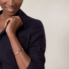 ®ジュエリコーン®ラブブレスレット 3.65mm 6ダイヤモンド