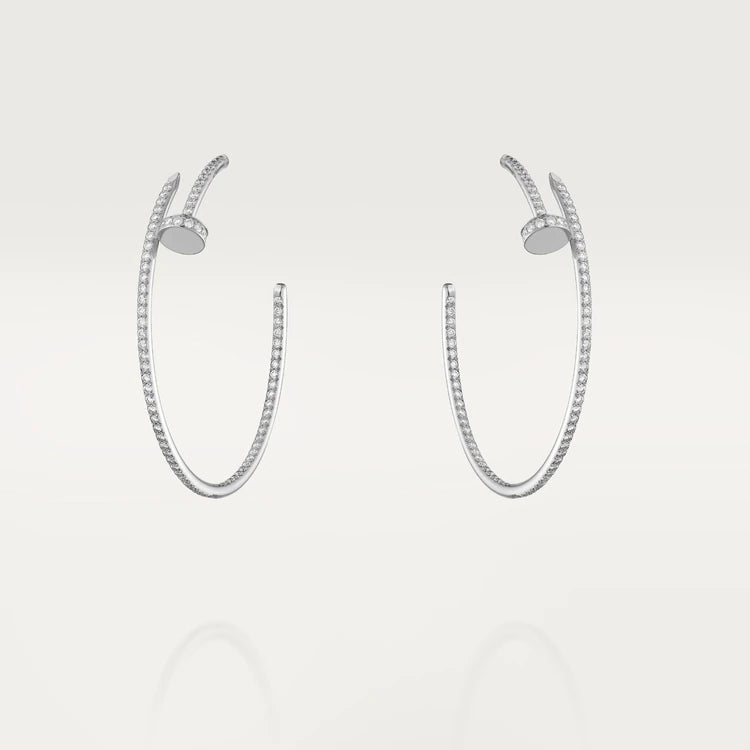 ®Jewelicorn® ジャストイヤリング フルダイヤモンド 1.8mm