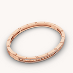 ¡®Jewelicorn¡¯ZERO 1 SPIRAL AND PAVED DIAMOND PINK GOLD BRACELET