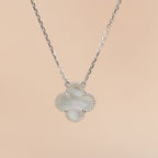 ®ジュエリコーン®クローバー 15mm ホワイト マザーオブパール シルバー