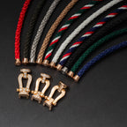 ®Jewelicorn® フォース ラージ ホースシュー ダイヤモンドなしブレスレット ローズゴールド