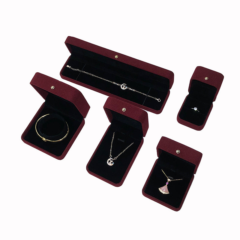 フランネルジュエリーボックス ギフトボックス（ロゴなし）