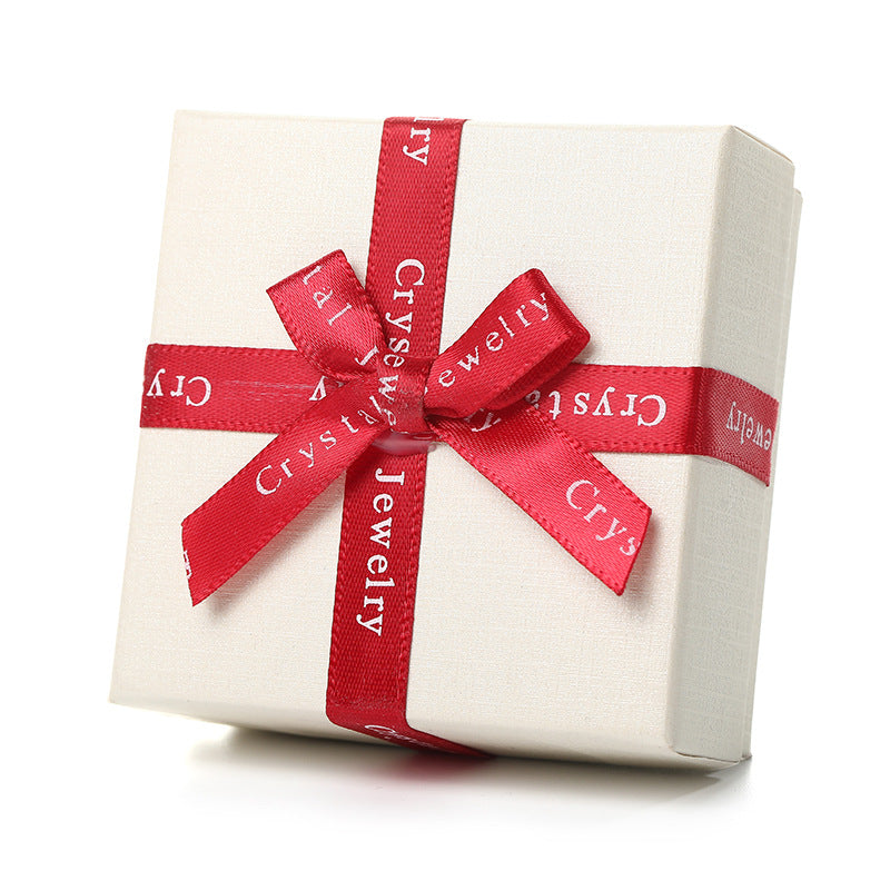 蝶結びジュエリーボックス ギフトボックス（ロゴなし）