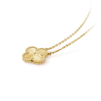 ®Jewelicorn®クローバー 15MM レーザーネックレス