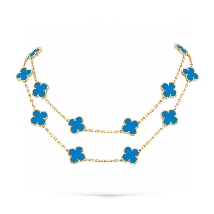 ¡®Jewelicorn¡¯CLOVER 20 MOTIFS TURQUOISE GOLD