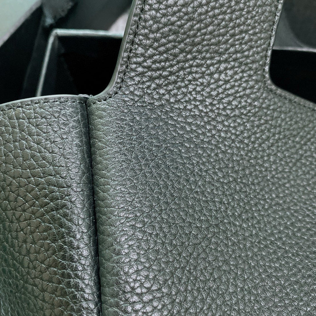 LE 5 À 7 BEA IN GENARBIERTEM LEDER SCHWARZ