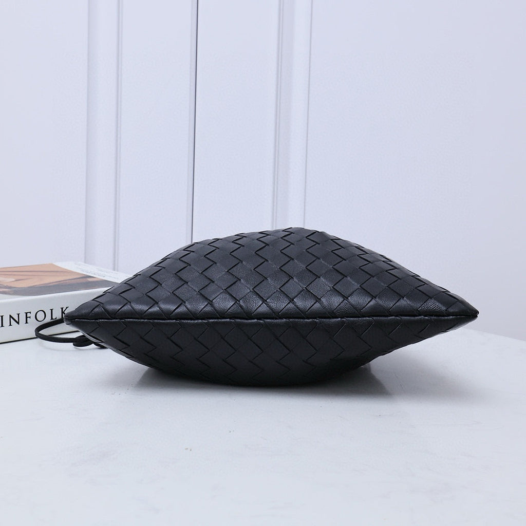 Staubbeutel mittelgroß 32 schwarzes Lammleder