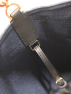 GROSSER TOUJOURS 37 BLAUER DENIM-OBLIQUE-JACQUARD