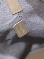 GROSSER TOUJOURS 37 BLAUER DENIM-OBLIQUE-JACQUARD