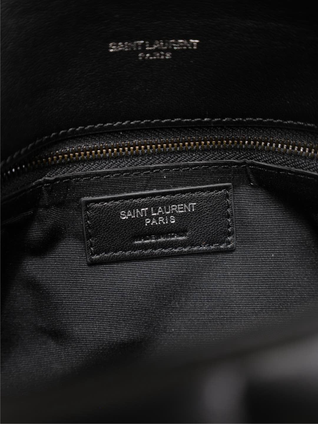 LOULOU DUFFER MEDIUM 29 IN ALL BLACK LAEEPSLED BLACK HARDWARE