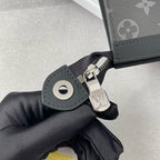 POCHETTE VOYAGE MM 26 MONOGRAM BLACK CALFSKIN