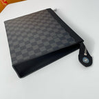 POCHETTE VOYAGE N41696 MM 26 MONOGRAM BLACK CALFSKIN