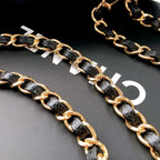 FLAP BAG 25 IN BLACK CAVIAR LEATHER GOLD HARDWARE