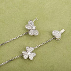¡®Jewelicorn¡¯FRIVOLE SILVER 9 FLOWERS NECKLACE