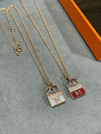 ®Jewelicorn® H CIRCE モアッサナイト ペンダントネックレス ゴールド