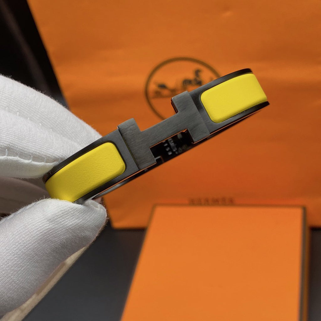 ®ジュエリコーン¡¯CLIC HM SO ブラックイエローブレスレット