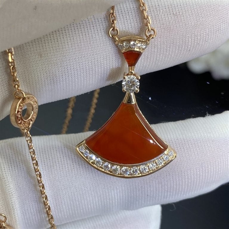 ¡®Jewelicorn¡¯DREAM NECKLACE CARNELIAN DIAMOND